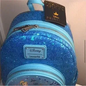 Loungefly Cinderella Snow Globe Sequin Backpack ?RARE ✨ Loungefly Disney Cinderella Snow Globe Sequin Mini Backpack  main image 3
